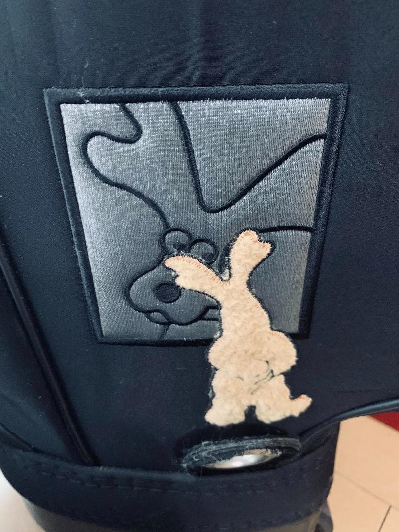レア！犬の模様は全刺繍です！MIEKO UESAKOゴルフバッグ＆クラブセット
