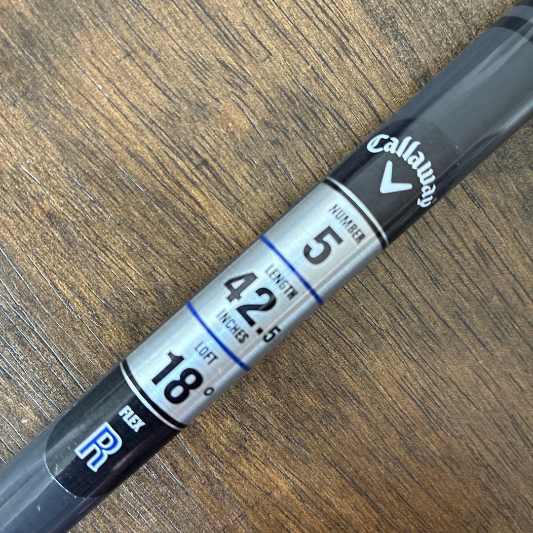 PARADYM A1 SMOKE フェアウェイウッド 18° 5番　flex:R