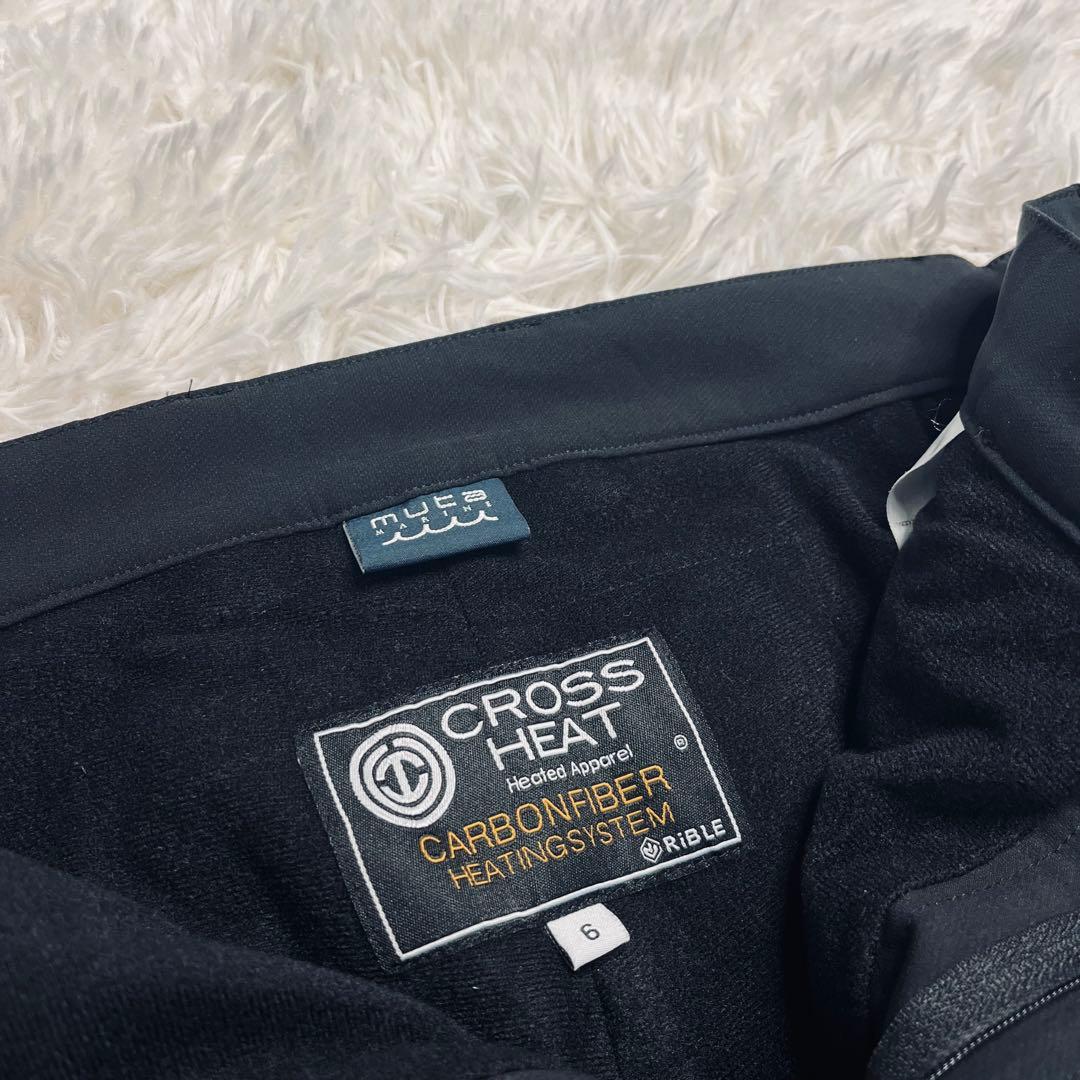メンズウェア muta marine Cross Heat Slacks Black 6(L)