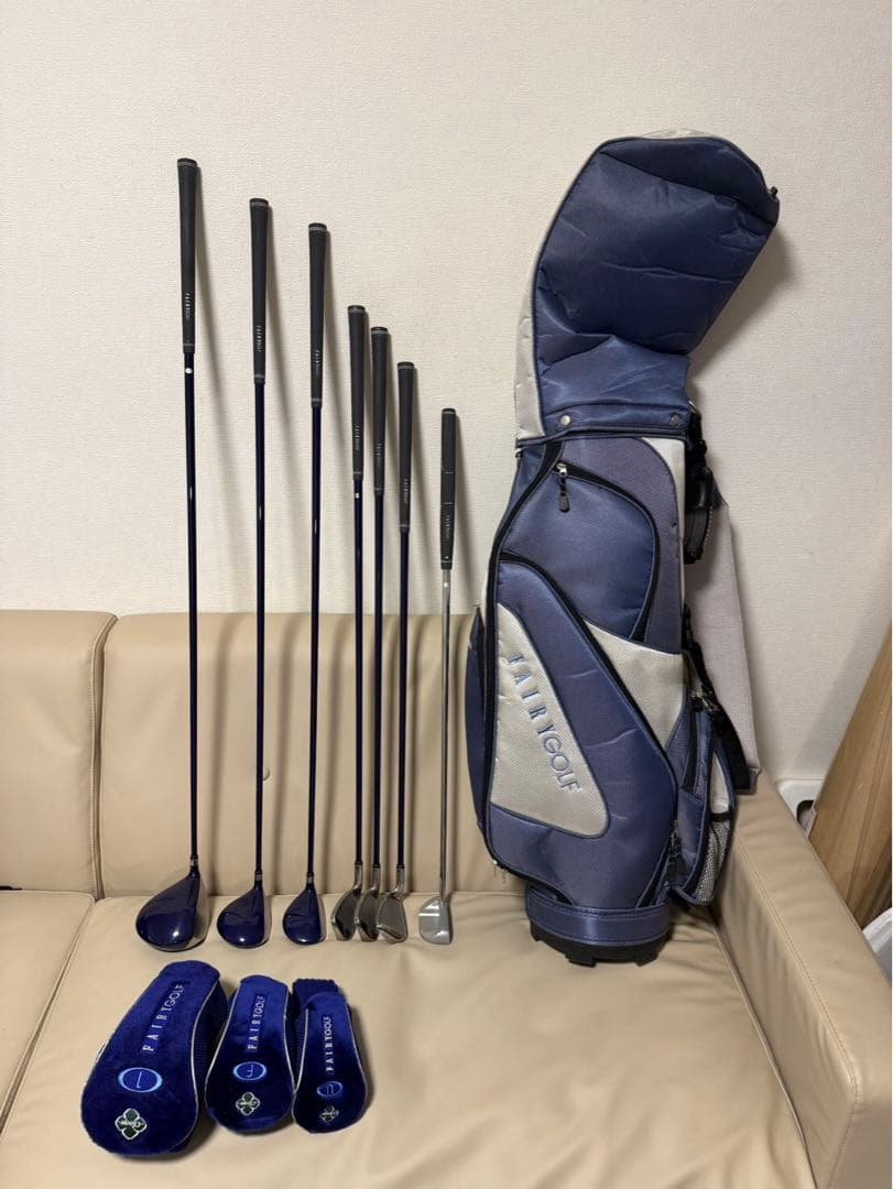 【送料込み】激安美品　FAIRY GOLF レディースゴルフセット