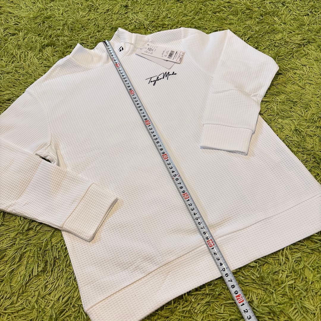 ラスト１点【TaylorMade】L 新品✨春ゴルフ　ロゴモックネックトップス