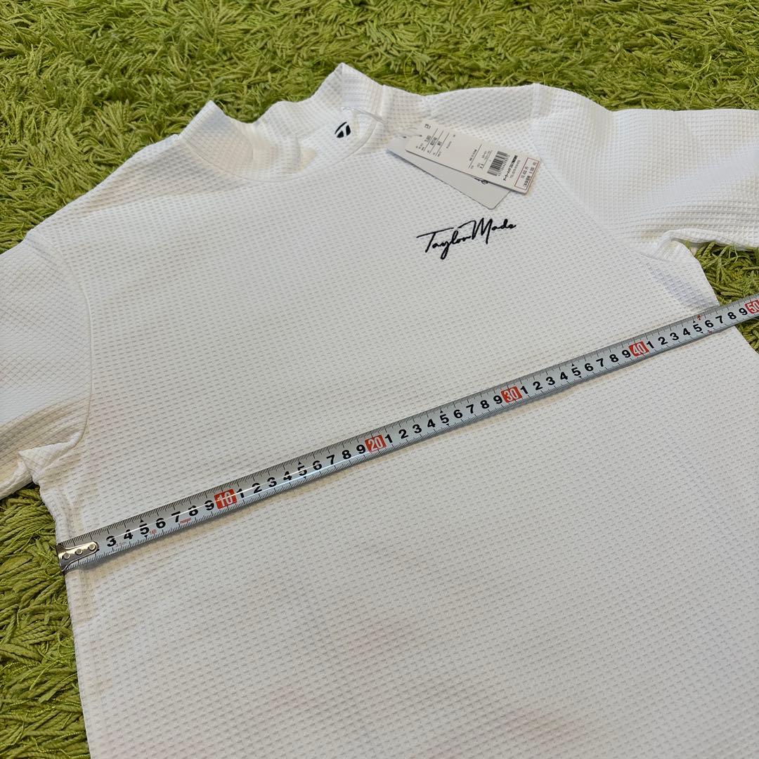 ラスト１点【TaylorMade】L 新品✨春ゴルフ　ロゴモックネックトップス