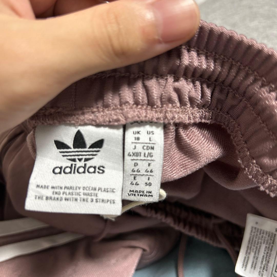 adidas ピンク トラックジャケット ジャージ パンツ