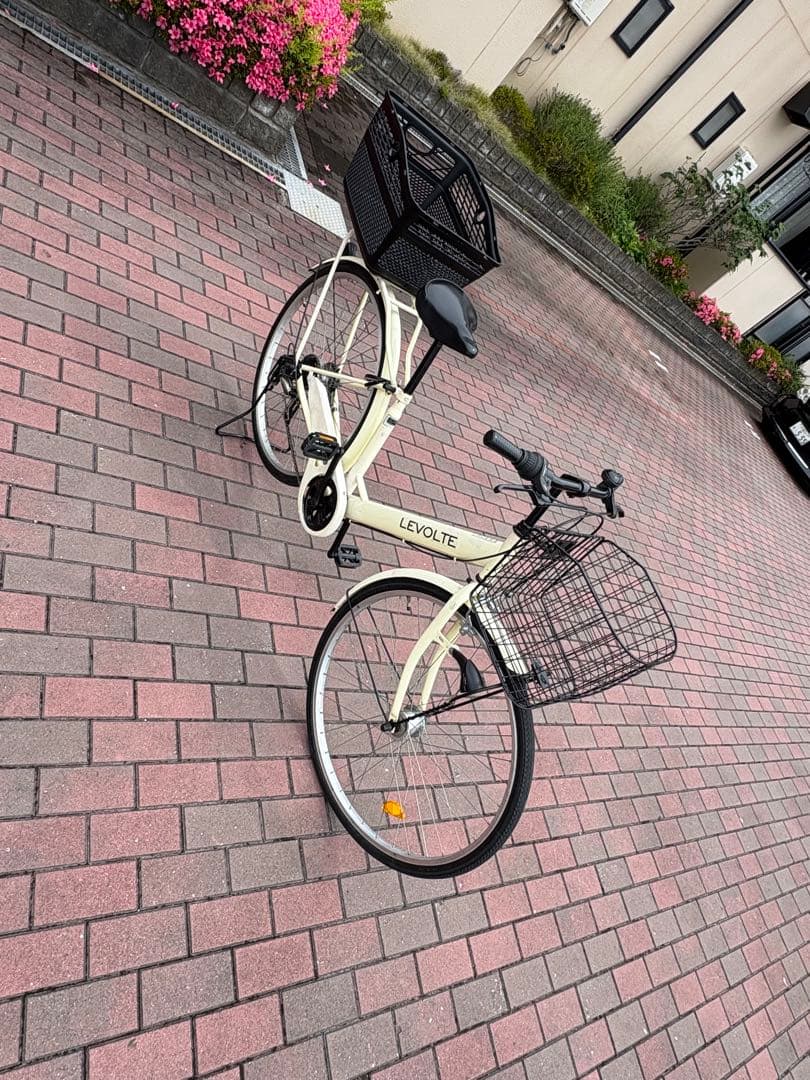 前後籠付きオートライト変速付軽快車 (27㌅)お引取りでも？配達でも？可能です。
