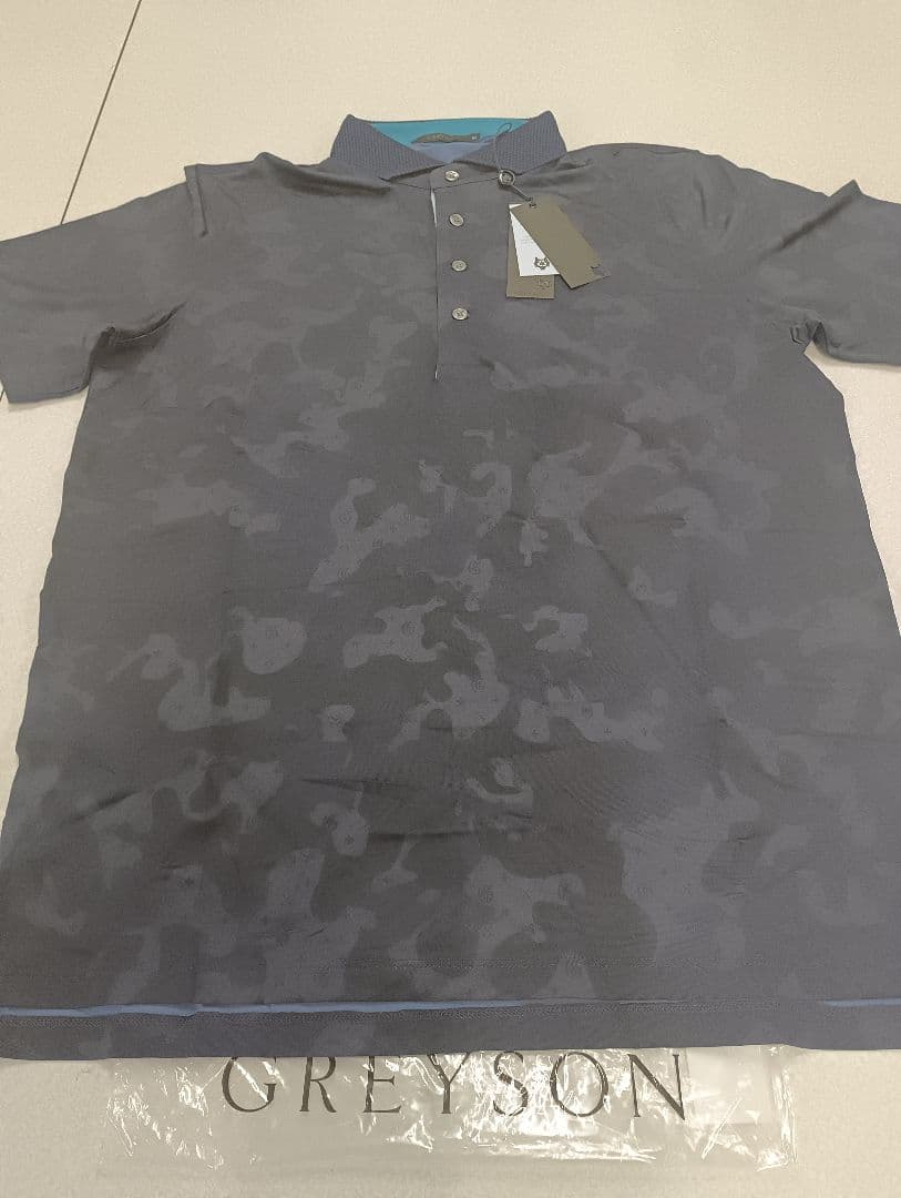 GREYSON グレイソン　GOAT CAMO POLO　表記Mサイズ