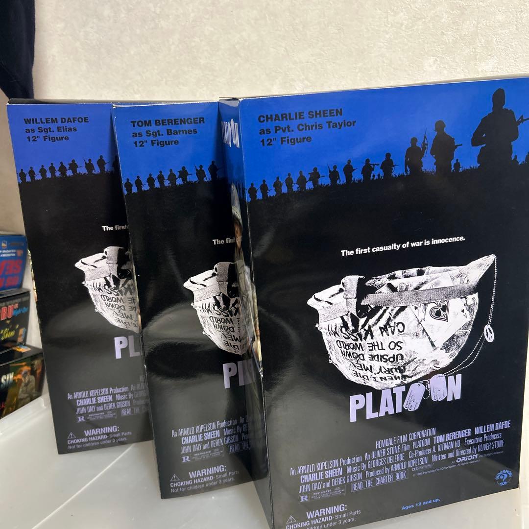 PLATOON 12インチアクションフィギュア3体セット　美品