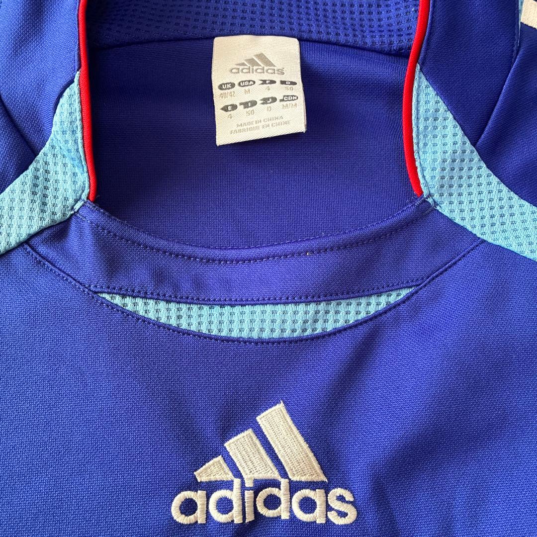 サッカー　ウェア　adidas 日本代表 Tシャツ　青