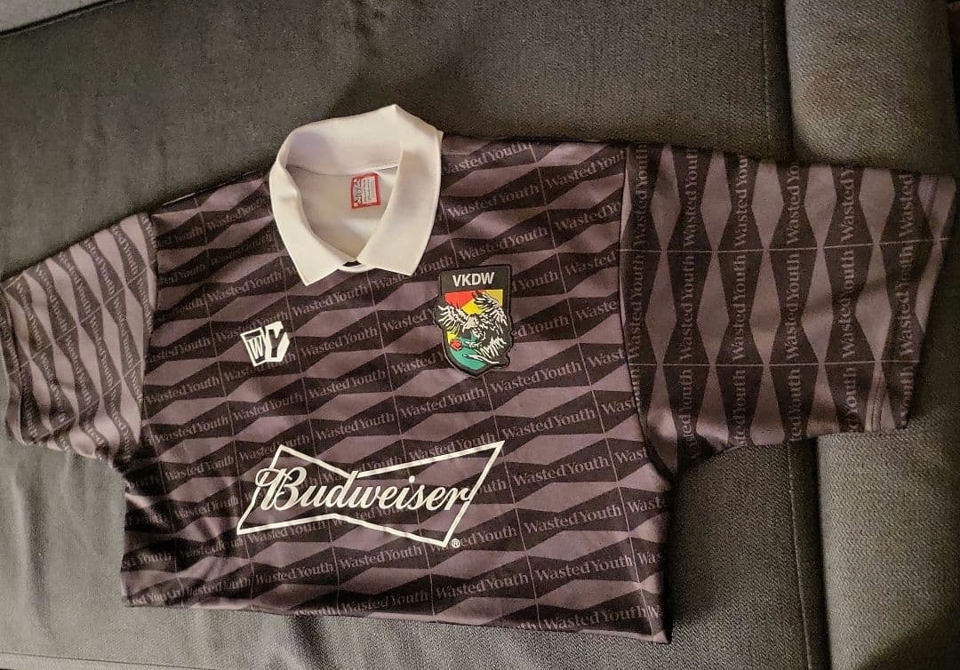 Wasted Youth ×Budweiser　サッカーシャツ