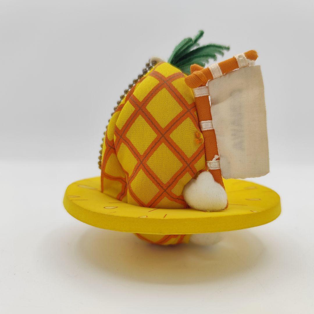 沖縄　ハローキティ ぬいぐるみ キーホルダー　ご当地キティ　レア　パイナップル