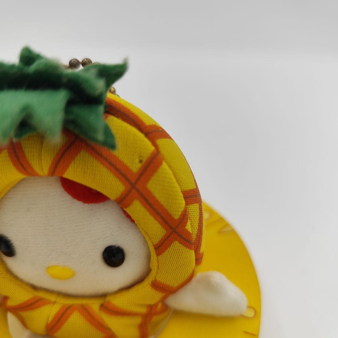 沖縄　ハローキティ ぬいぐるみ キーホルダー　ご当地キティ　レア　パイナップル