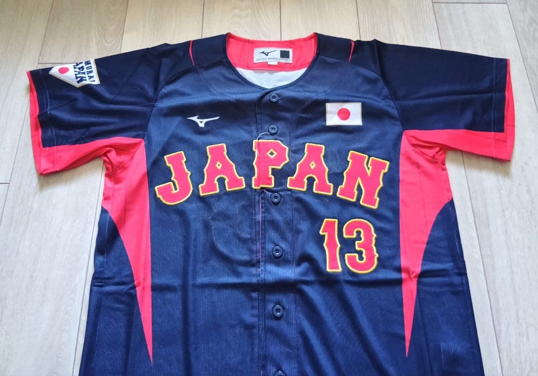 【タグ袋付】2022 WBC 宮城　ビジター　ユニフォーム　ミズノ　M