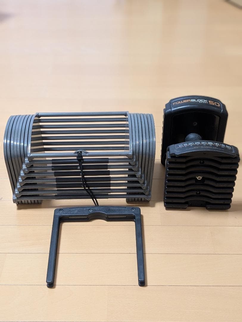 POWERBLOCK SP50 可変式ダンベル 1個のみ ② 2個希望は①も購入