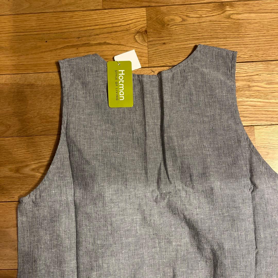 【新品】Hotman グレー エプロン