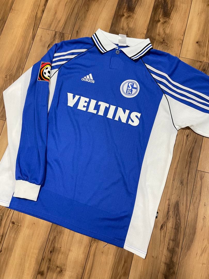 Schalke 04 Sand 11 長袖 実用品 match worn