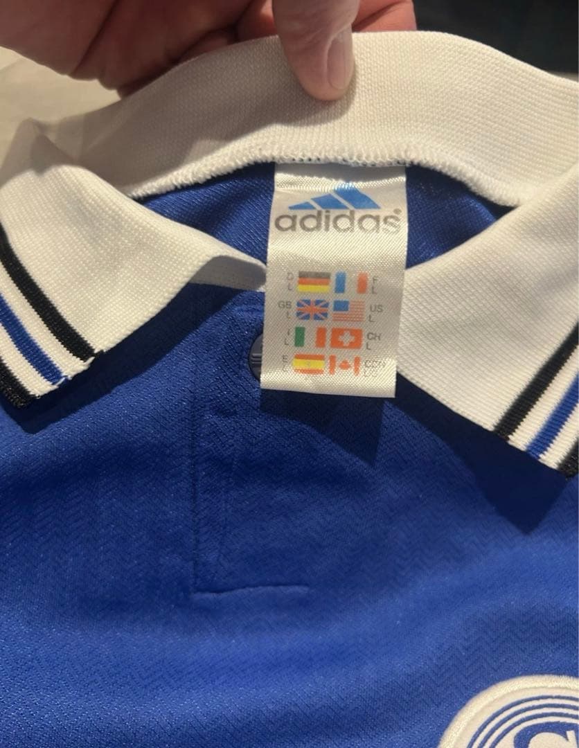 Schalke 04 Sand 11 長袖 実用品 match worn