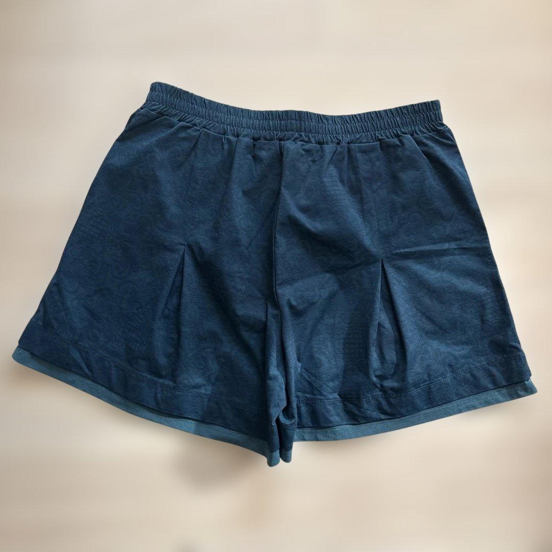 アドミラル セットアップ グリーン キルト柄 キュロット テニスウェア LL