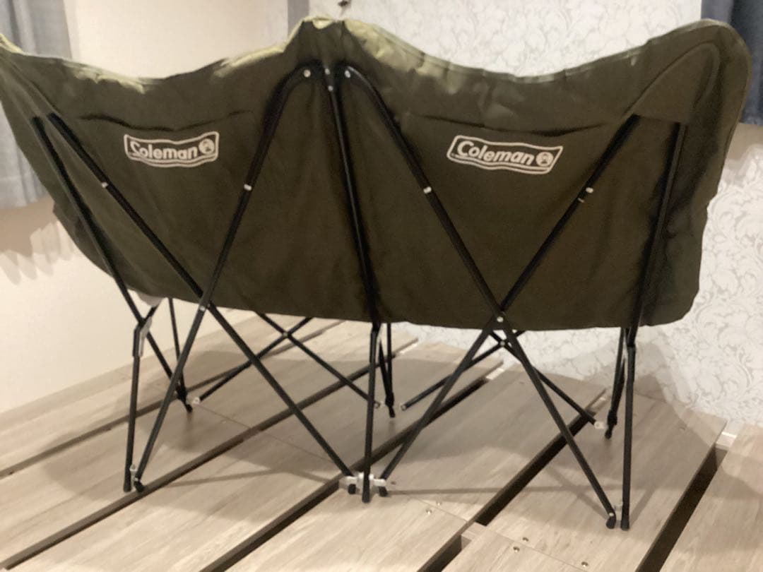 Coleman ソファチェアダブル　カーキ
