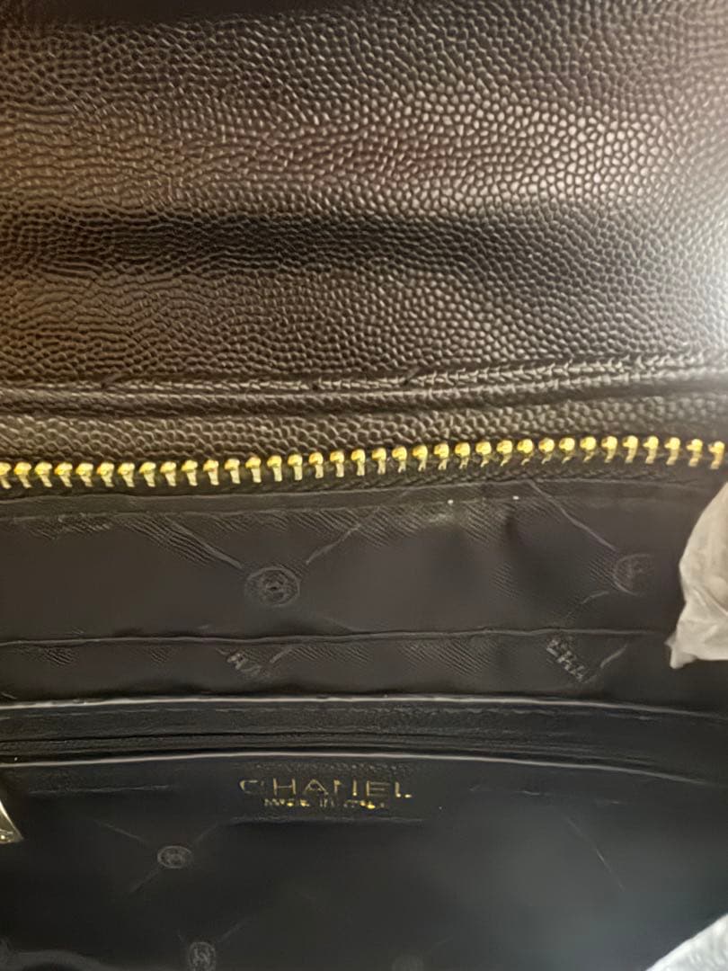 【新品未使用】CHANEL ブラック キルティングバッグ