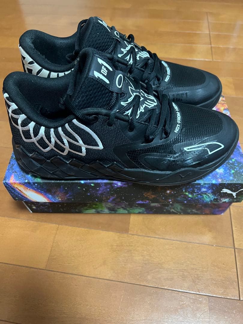 Melo 1 ブラック バスケットボールシューズ