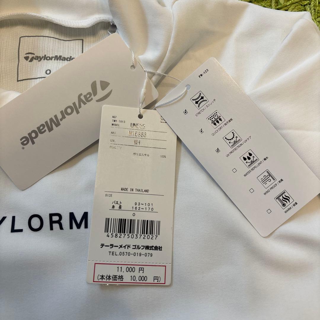 【TaylorMade】XL新品✨秋ゴルフ　ロゴモックネックトップス　長袖