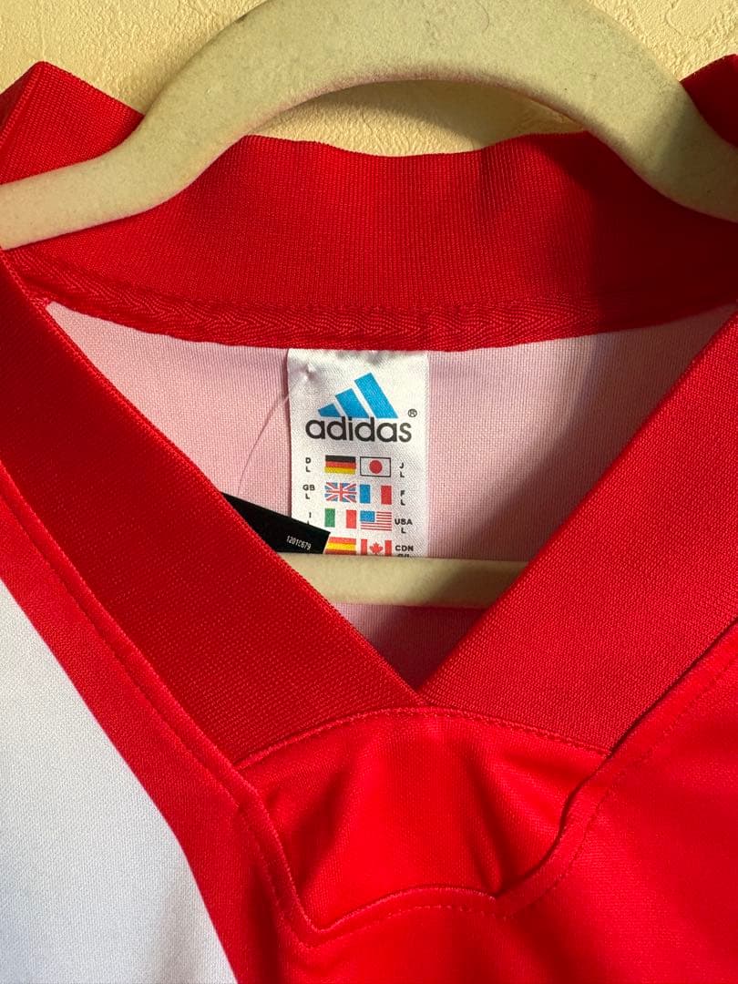 Liverpool リバプールFC adidas ジャージ 赤 91/92