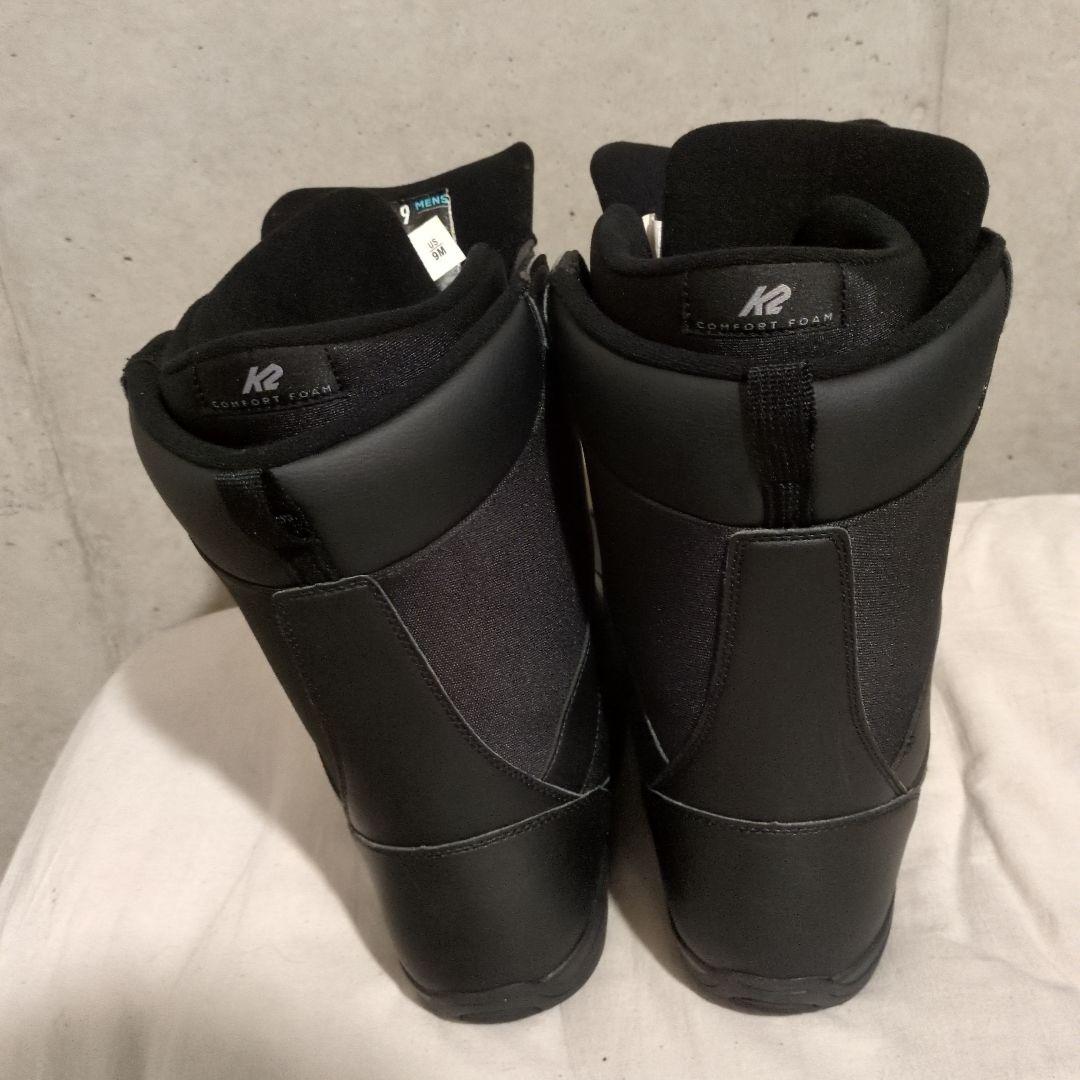 【美品・使用回数1回】 K2 MARKET 27cm スノーボードブーツ BOA
