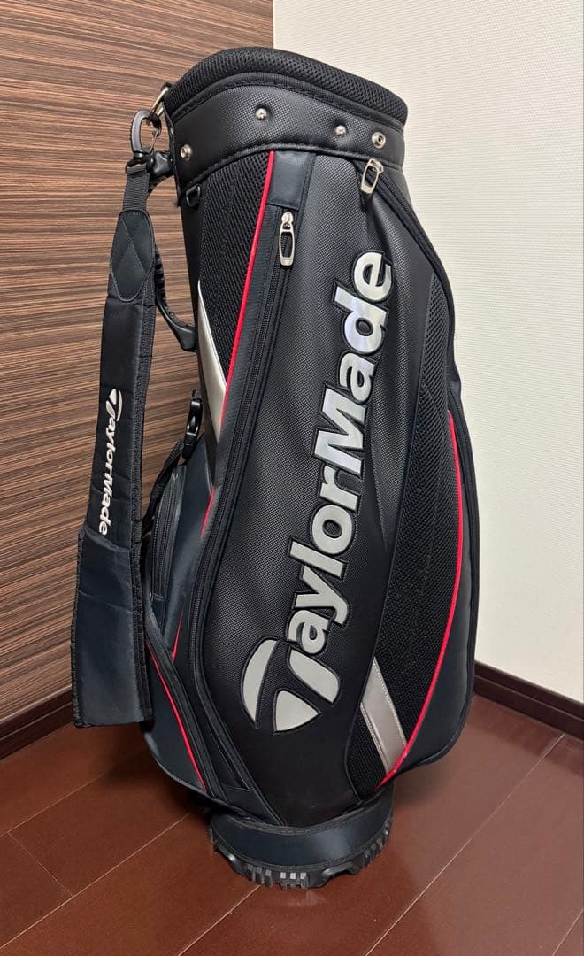 TaylorMade ゴルフキャディバッグ ブラック