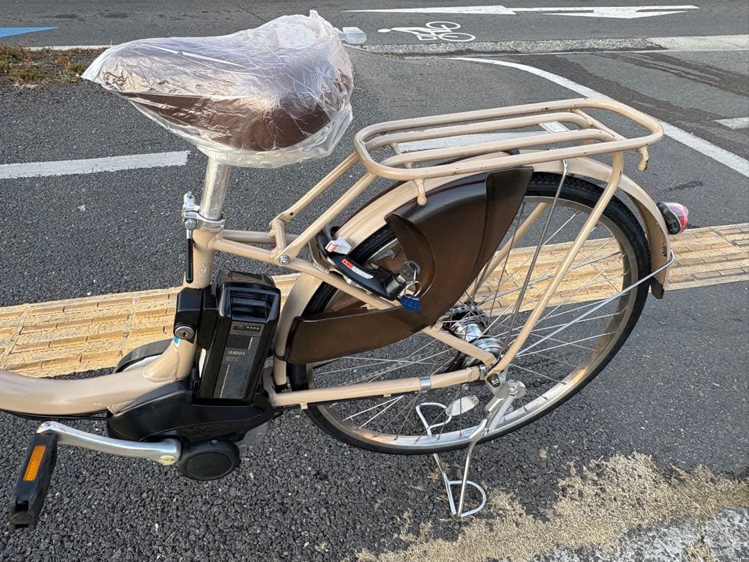中古YAMAHA電動アシスト自転車　12.3Ah 大阪　023