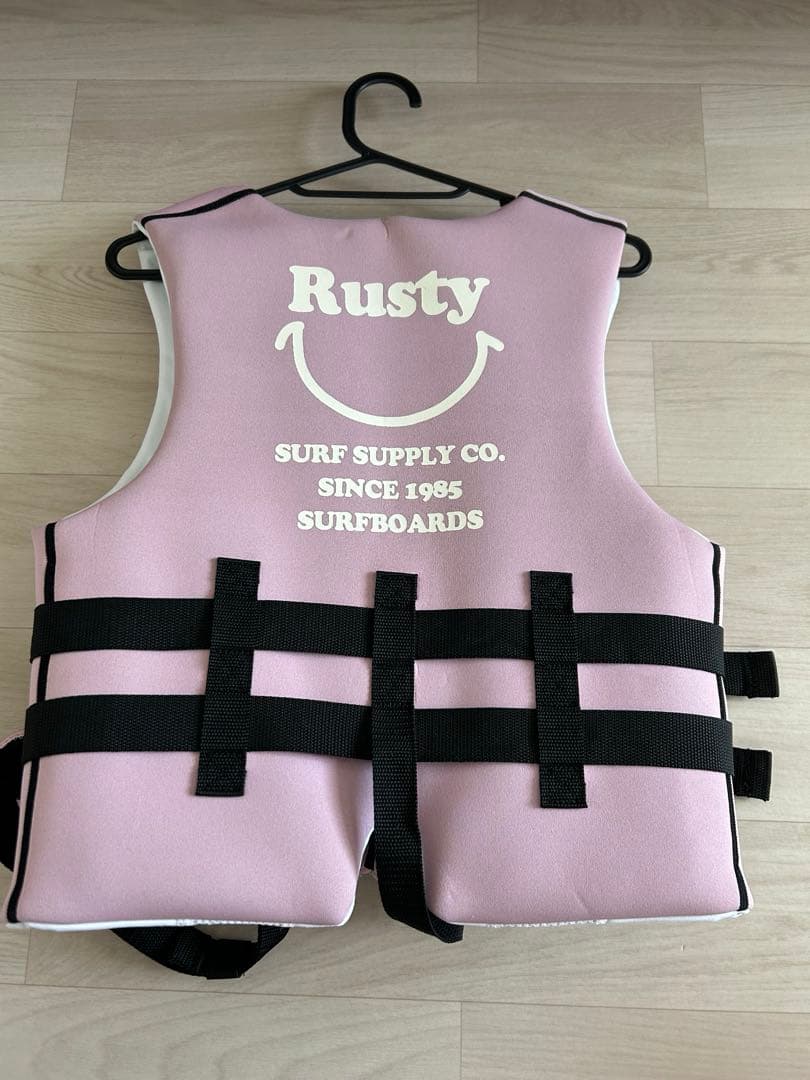 RUSTY ライフジャケット　キッズLサイズ140センチ