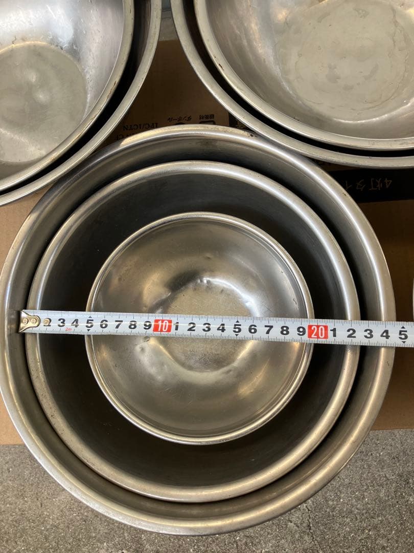 新品39㎝1個304マル玉印製　計11点27㎝2個24㎝4個20㎝2個15㎝2個