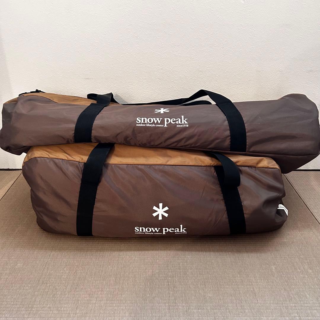  peak スノーピーク　エントリーパックTT テント　タープ　セット
