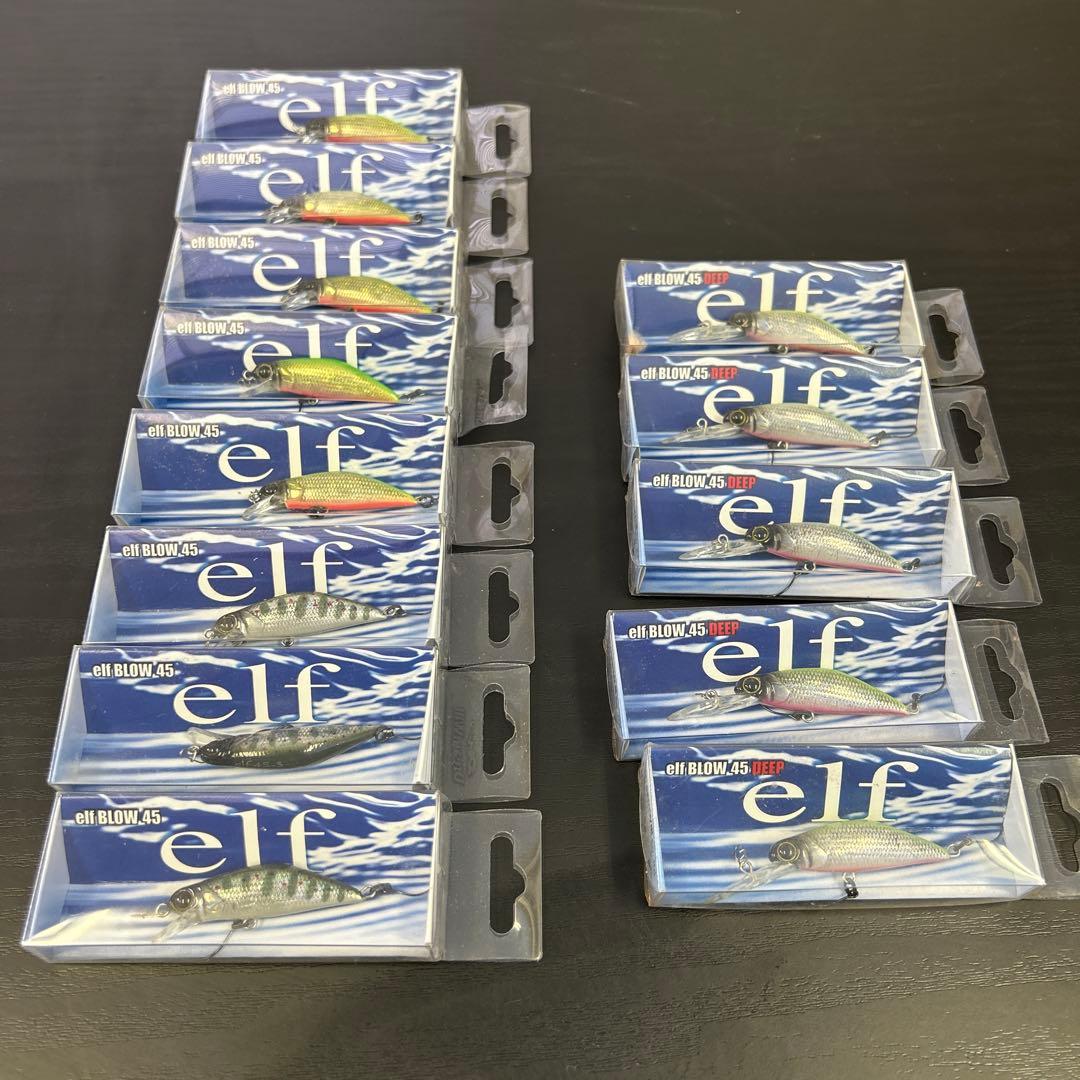 elf BLOW 45 ミノー elf 13個セット　（※まとめ売りのみ）