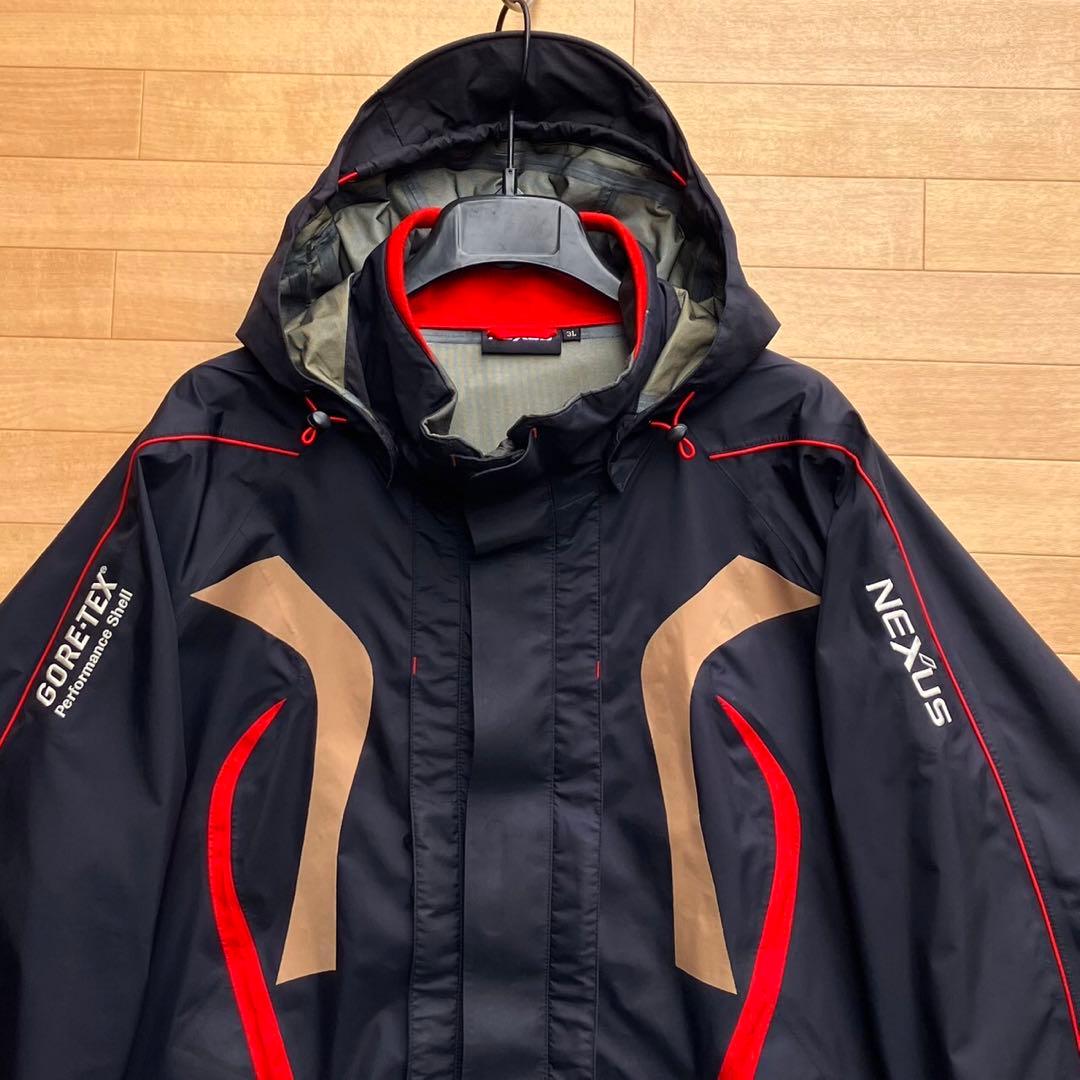 3L シマノ ゴアテックス サロペットスーツ レインスーツ フィッシングスーツ