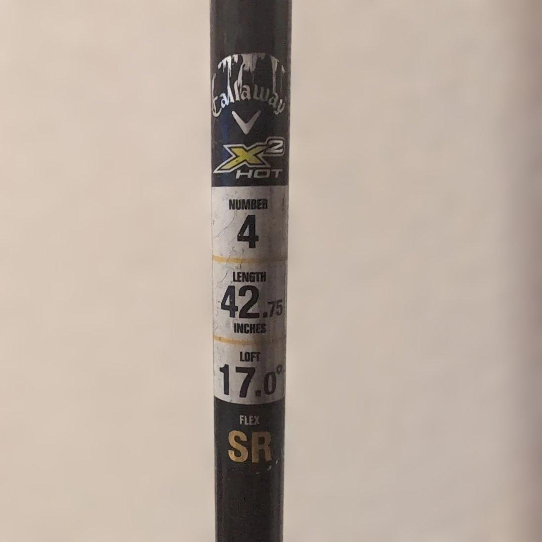 Callaway X2 Hot 4番ウッド
