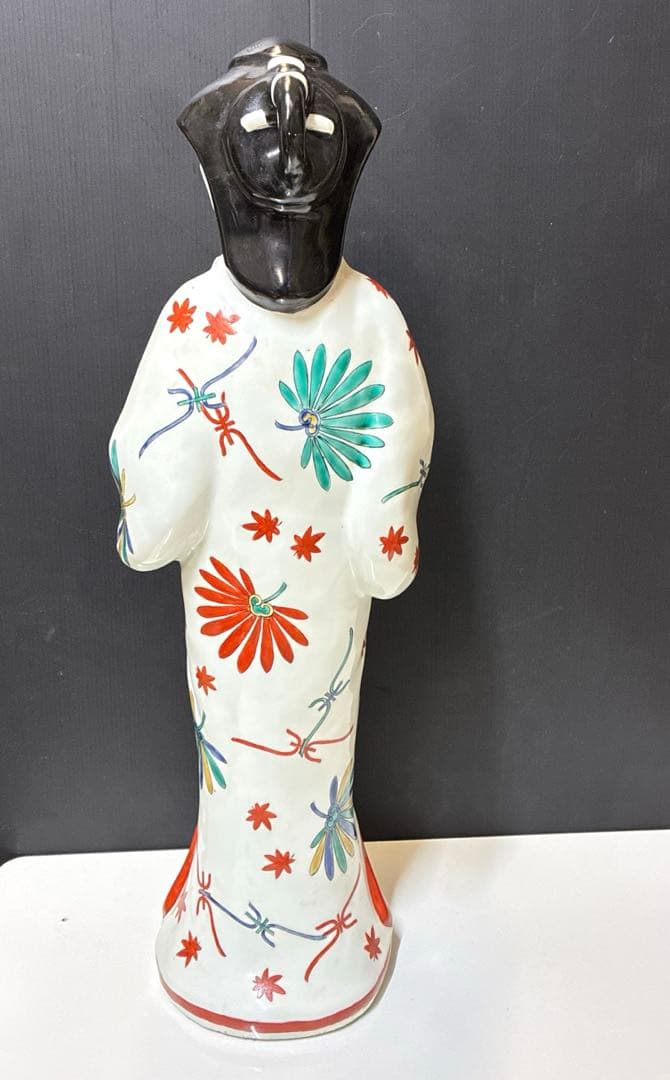 伊万里 色絵婦人像　(柿右衛門様式 )