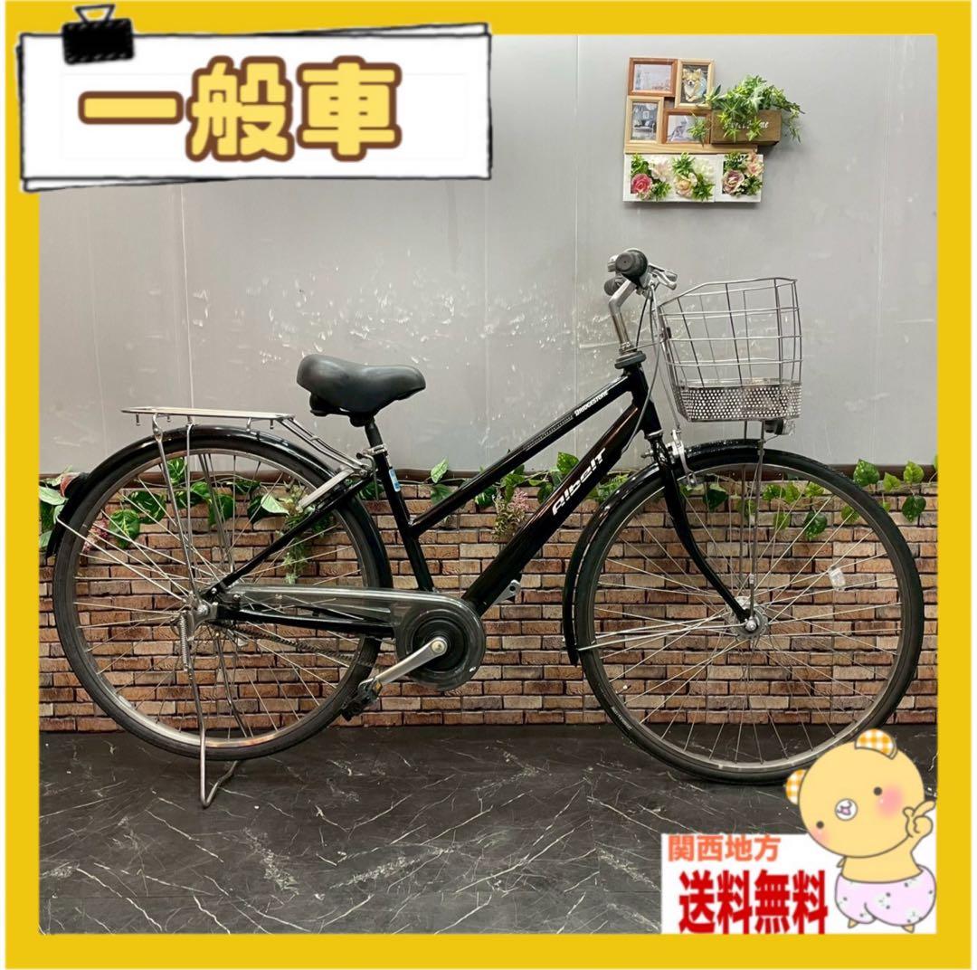 【121】一般車 シティー車 ブリヂストンAlbelt ブラック ベルトドライブ