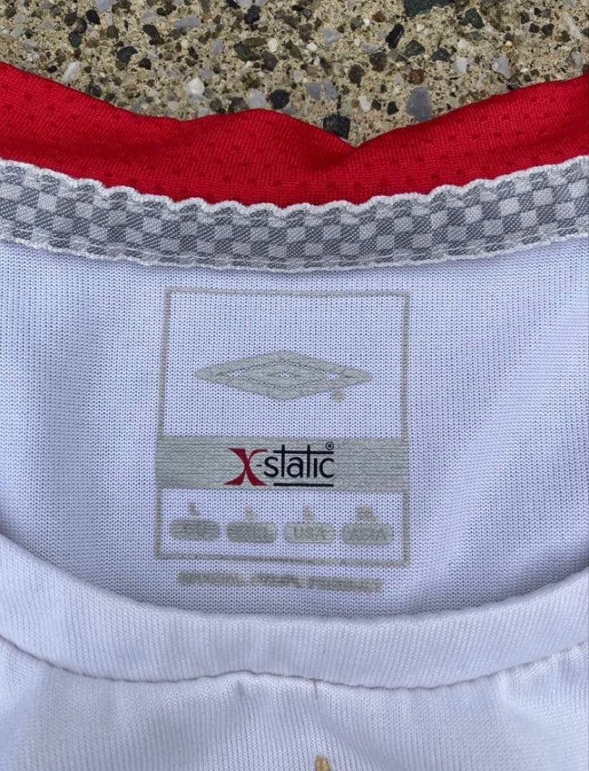アンブロxイングランド代表 トレーニングトップ ユニフォーム　XL センターロゴ