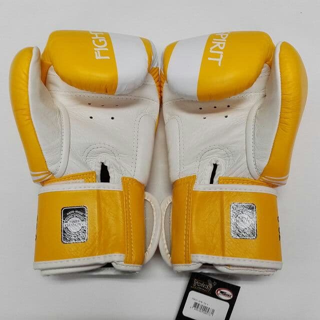 新品 正規 TWINS 本格ボクシンググローブ 本革製 サイズ選択 Fs黄白