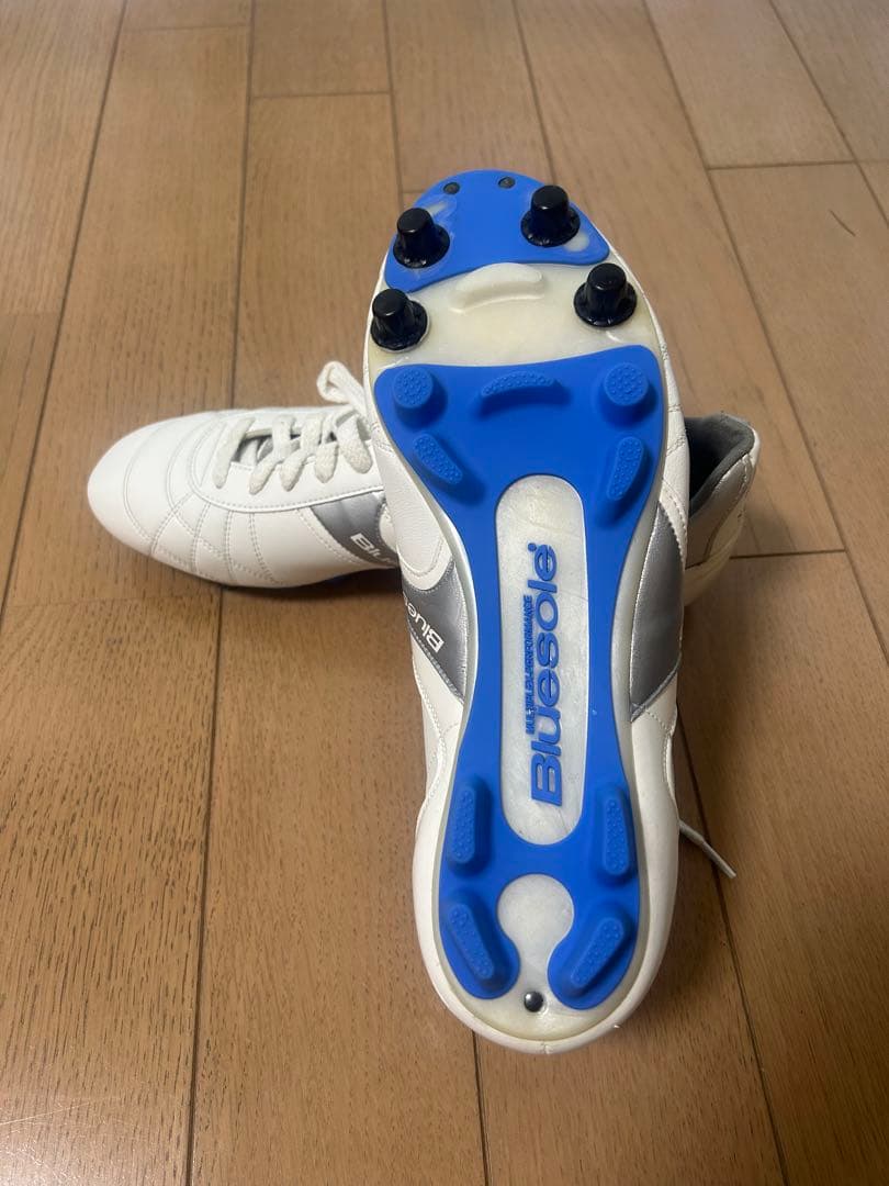 【未使用】Bluesole ラグビーシューズ ホワイト(28.5cm)