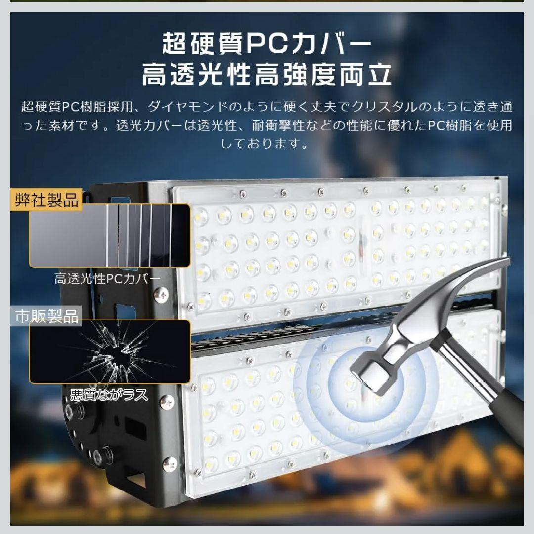 LED投光器 100W 高輝度20000lm 200lm/W