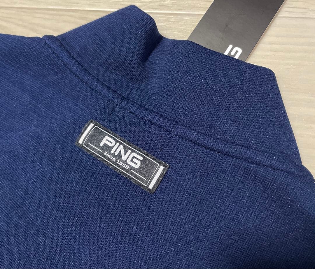 PING 全方向ストレッチ ハイゲージ ハーフジップ シャツ ピン ゴルフ