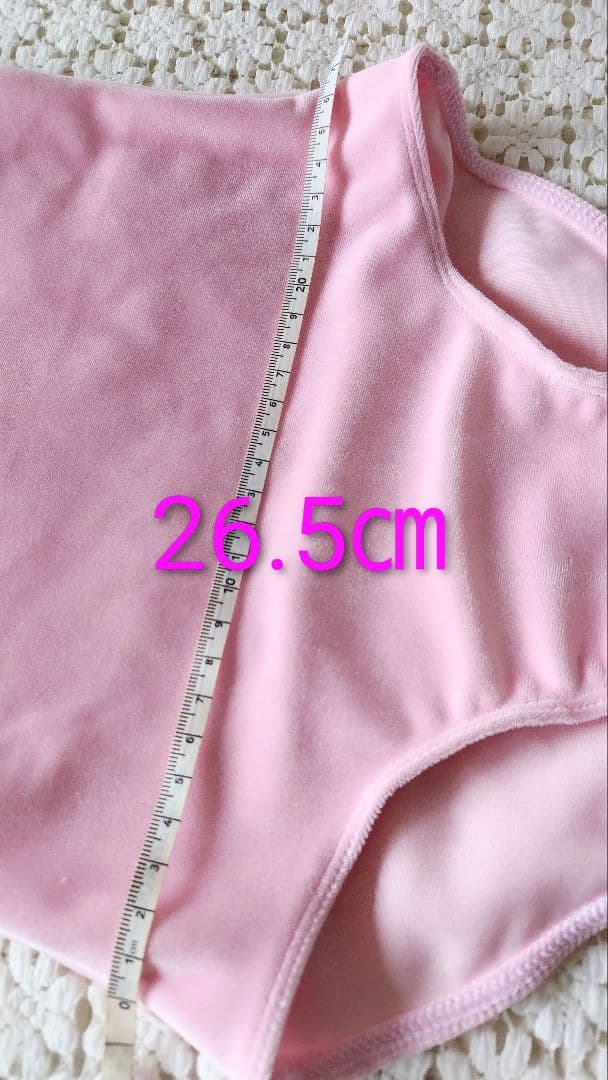 140㎝／くるみ割り人形がこの季節にぴったり♡ピンクのベロアレオタード