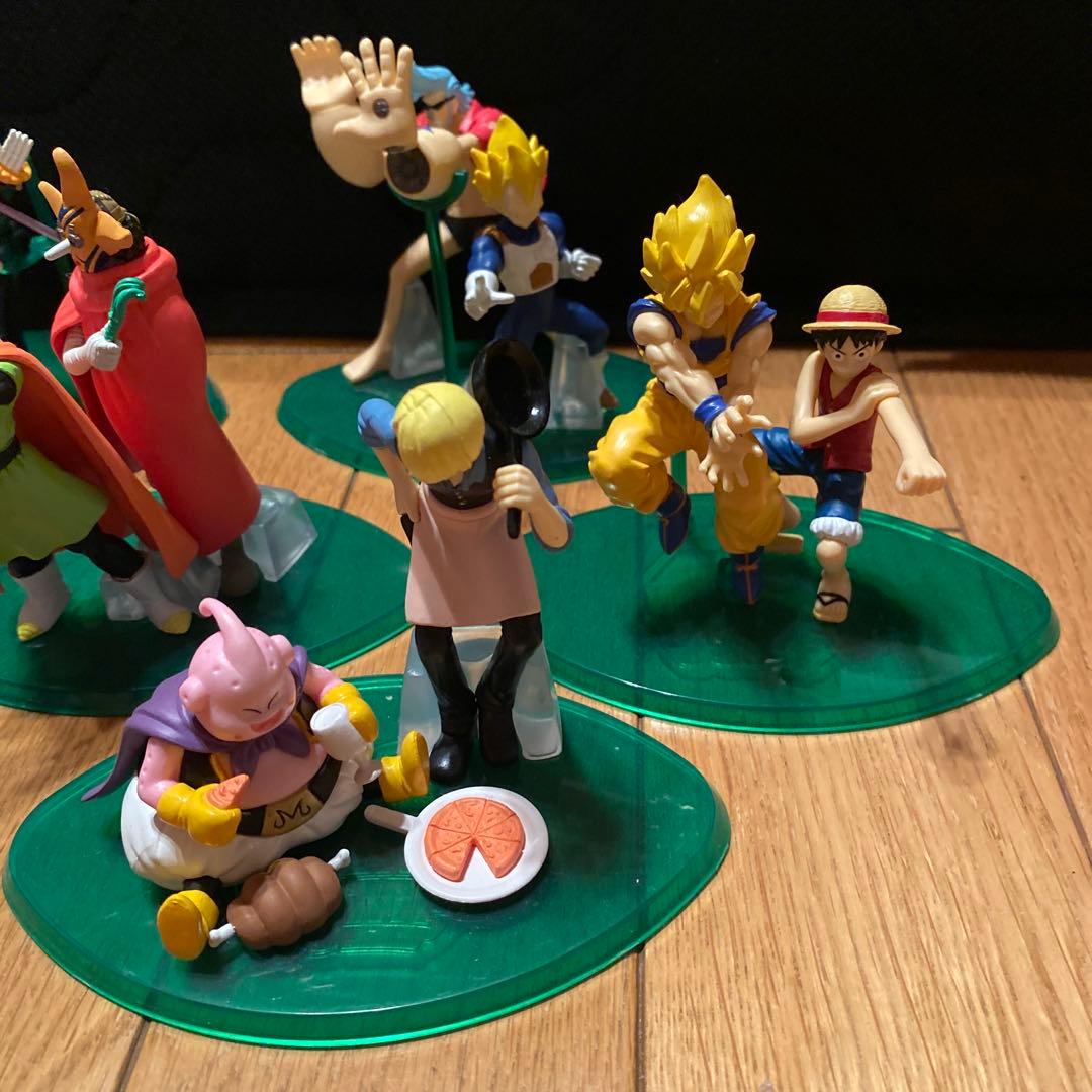 ドラゴンボール・ワンピース フィギュアセット コンプリート　40周年