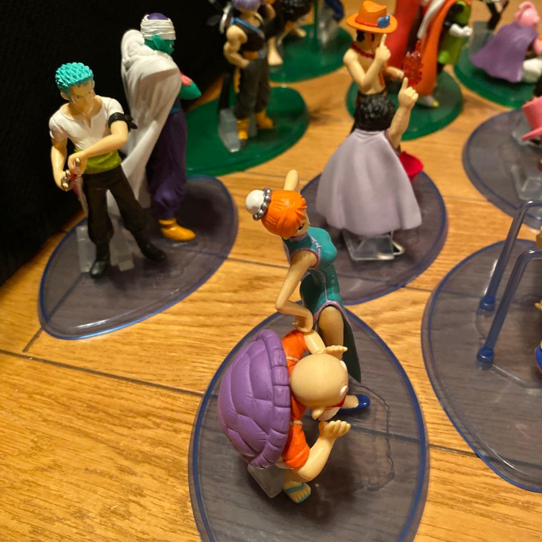 ドラゴンボール・ワンピース フィギュアセット コンプリート　40周年