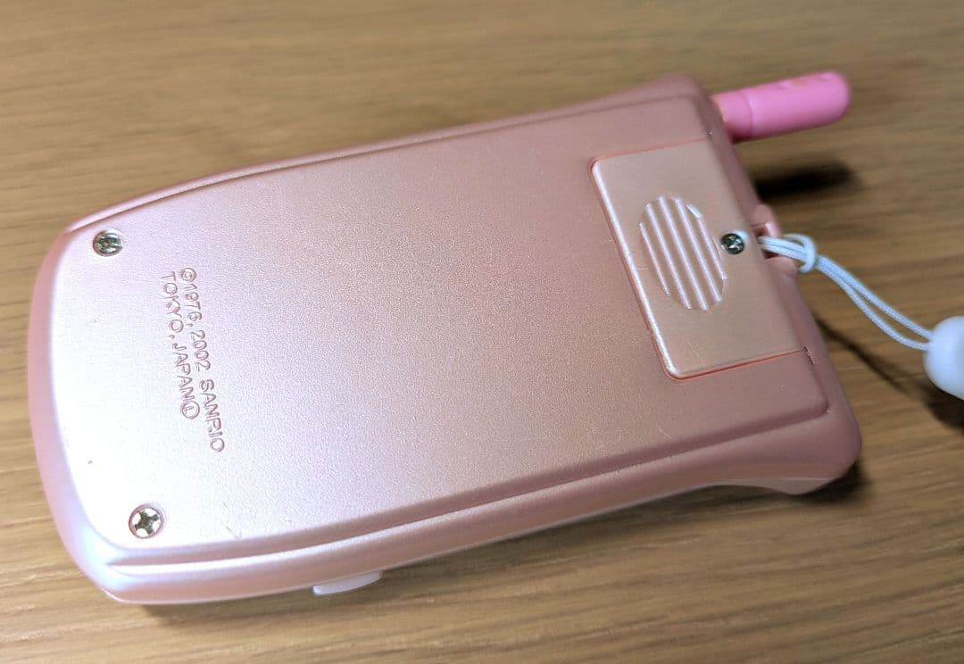 2 美品 ハローキティ 携帯電話型 電卓 ジャンク品