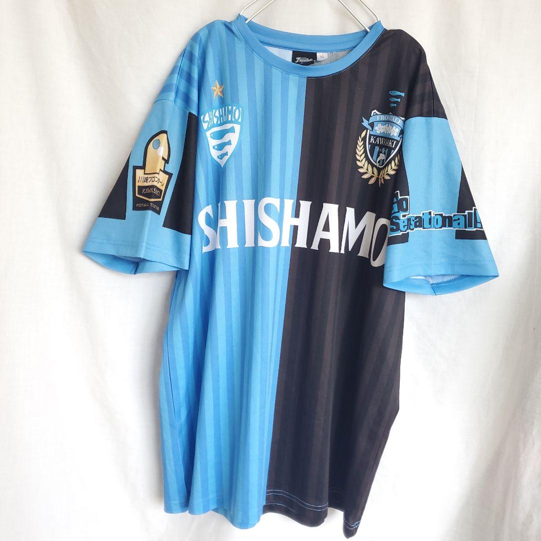 川崎フロンターレ　SHISHAMO 半袖 コラボ ユニフォーム　バンド サッカー