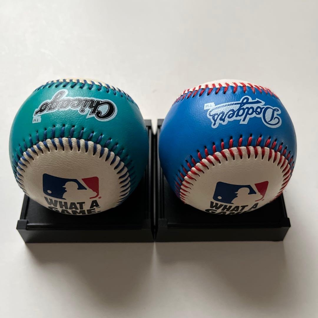 MLBチームボールコレクション（ディスプレイ用）　ドジャース他