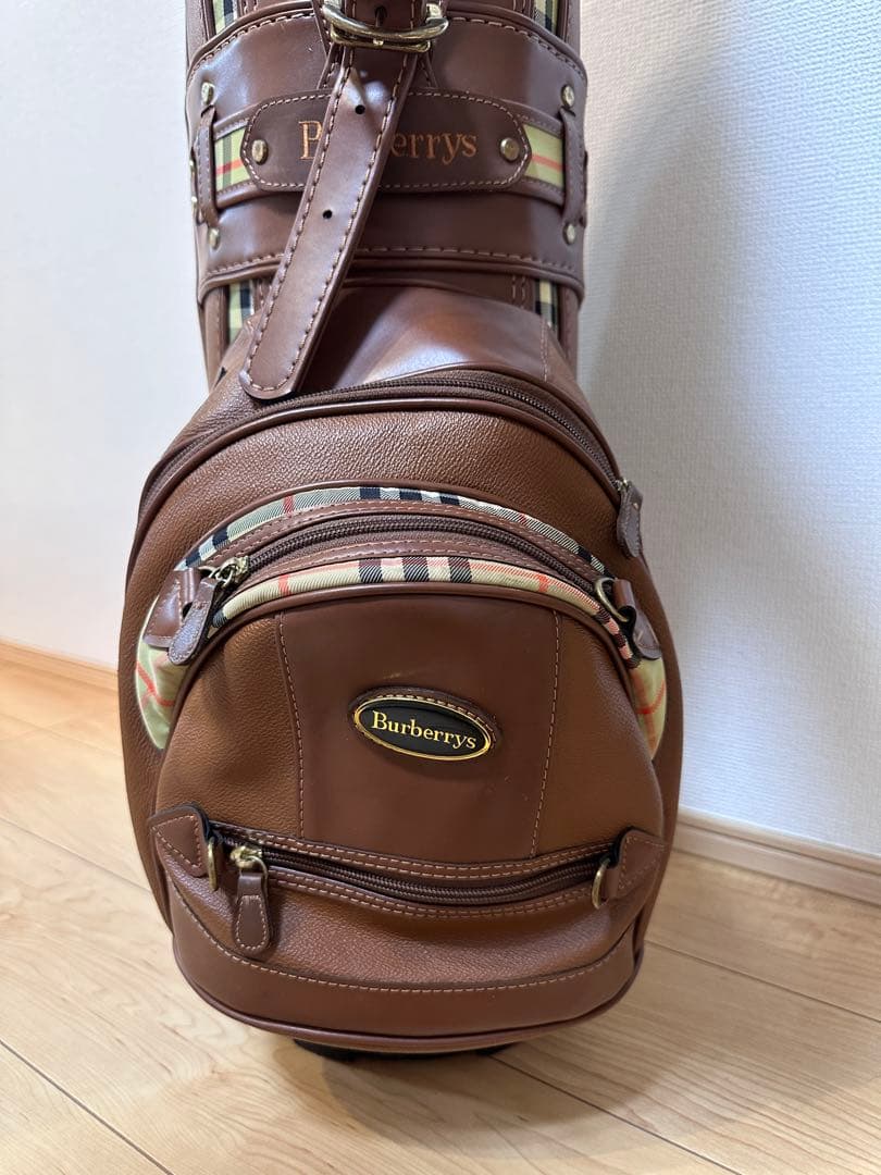 Burberrys ゴルフキャディバッグ ブラウン