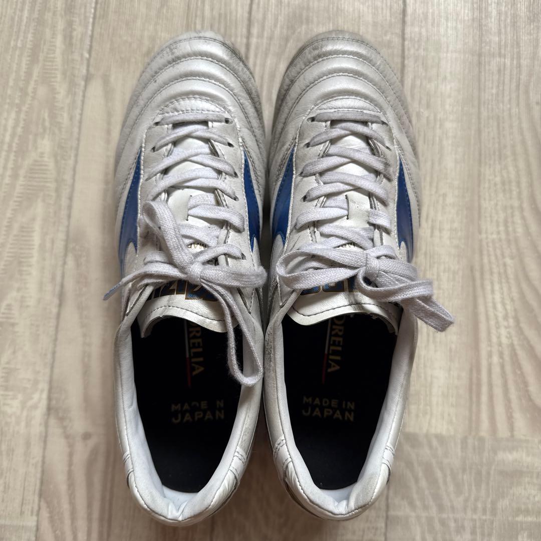 ゆ*け様 Mizuno Morelia II Japan 25.0cm ホワイト