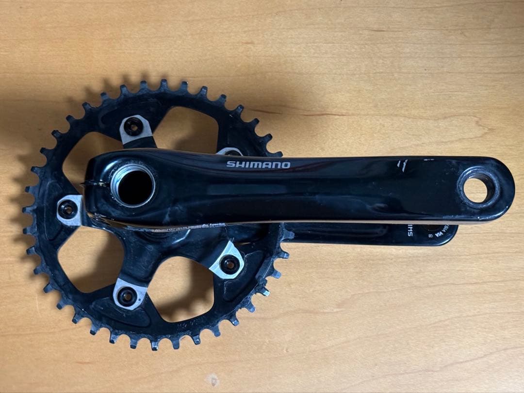 SHIMANO FC-CX50 クランクセット + Wolftooth 40T